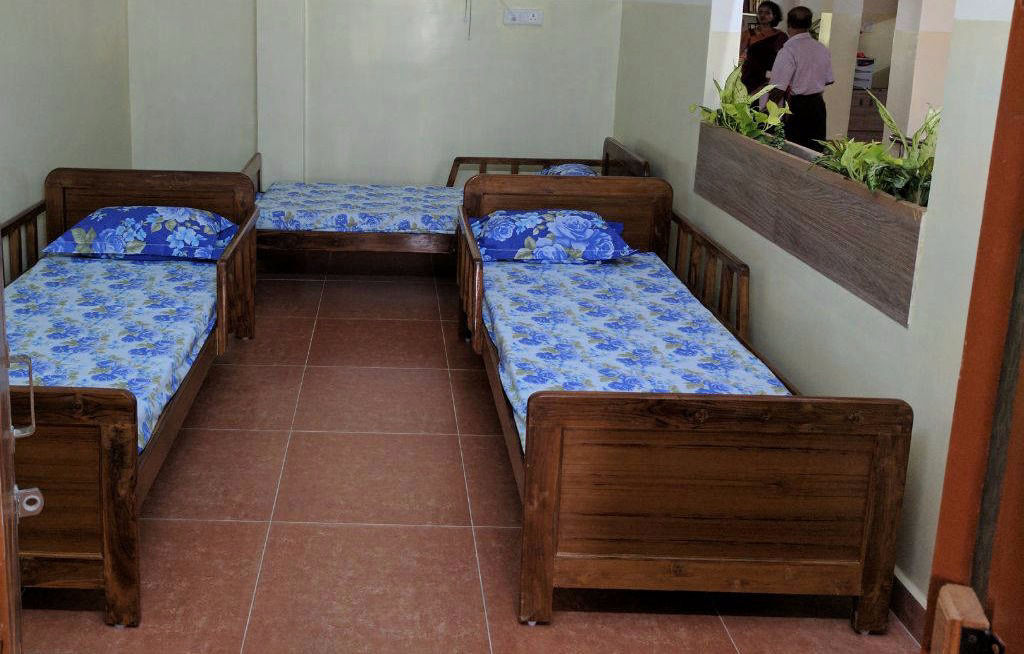 The Centre has sufficient space for elderly to rest during the day if needed