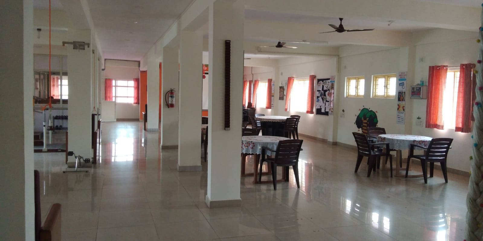 NMT's Day Care Centre is well lit and spacious
